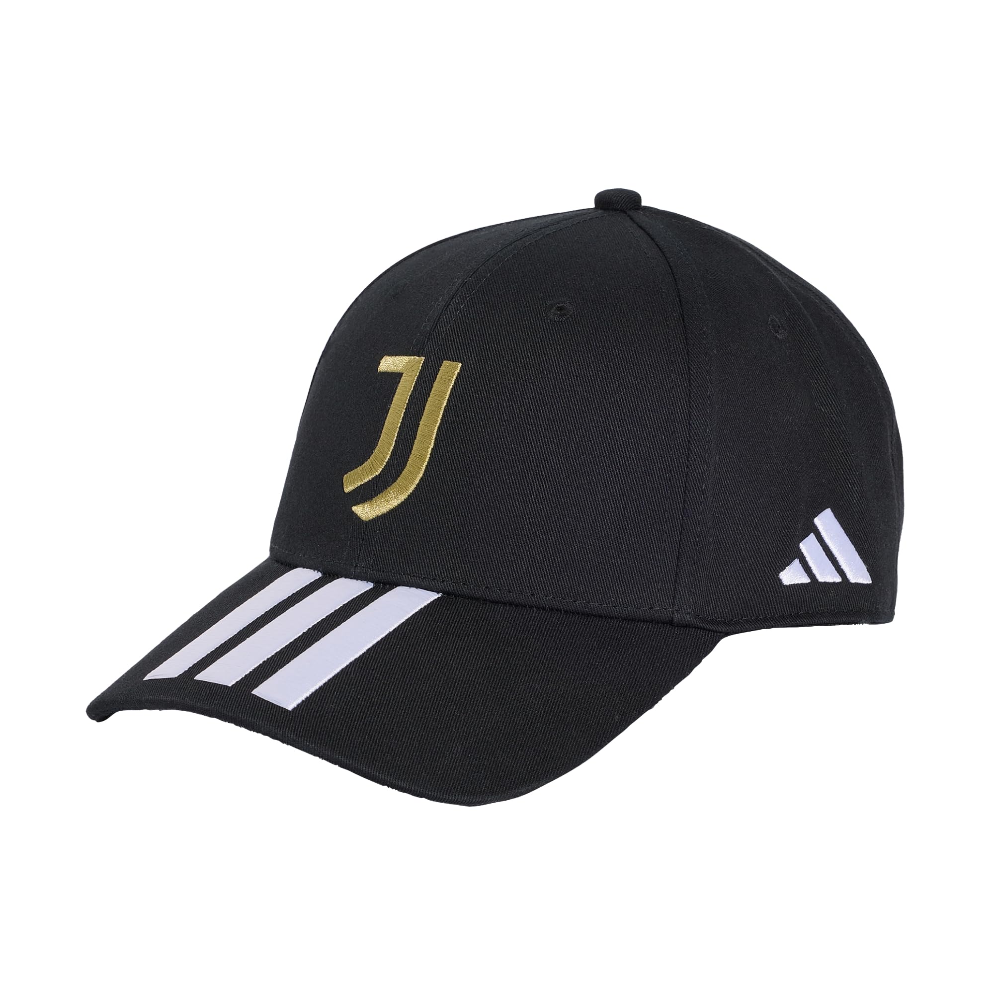 adidas Unisex Juventus Hat, Black/White/Khaki, M-L