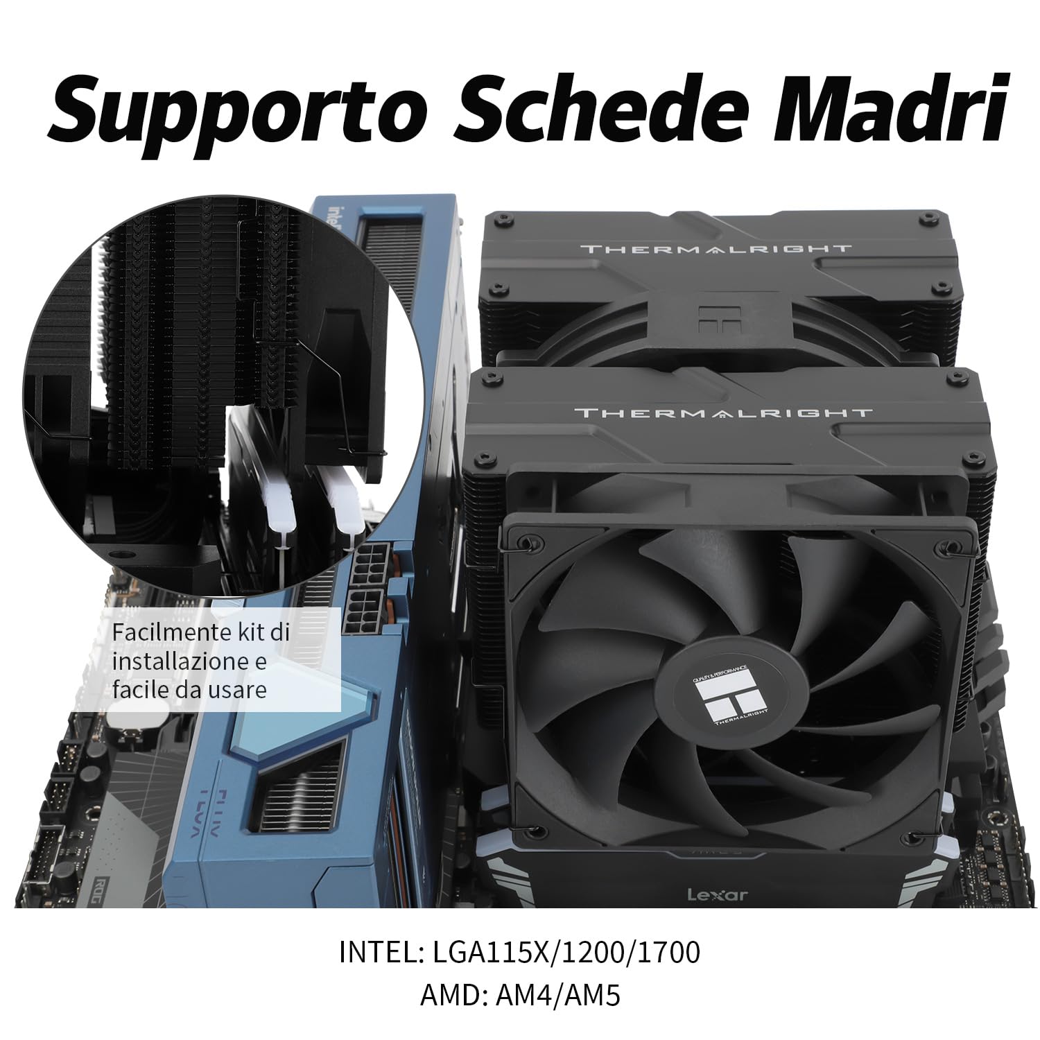 Thermalright Peerless Assassin 140 Weißer CPU-Kühler, 6 Heatpipes AGHP-Technologie, Dual-PWM