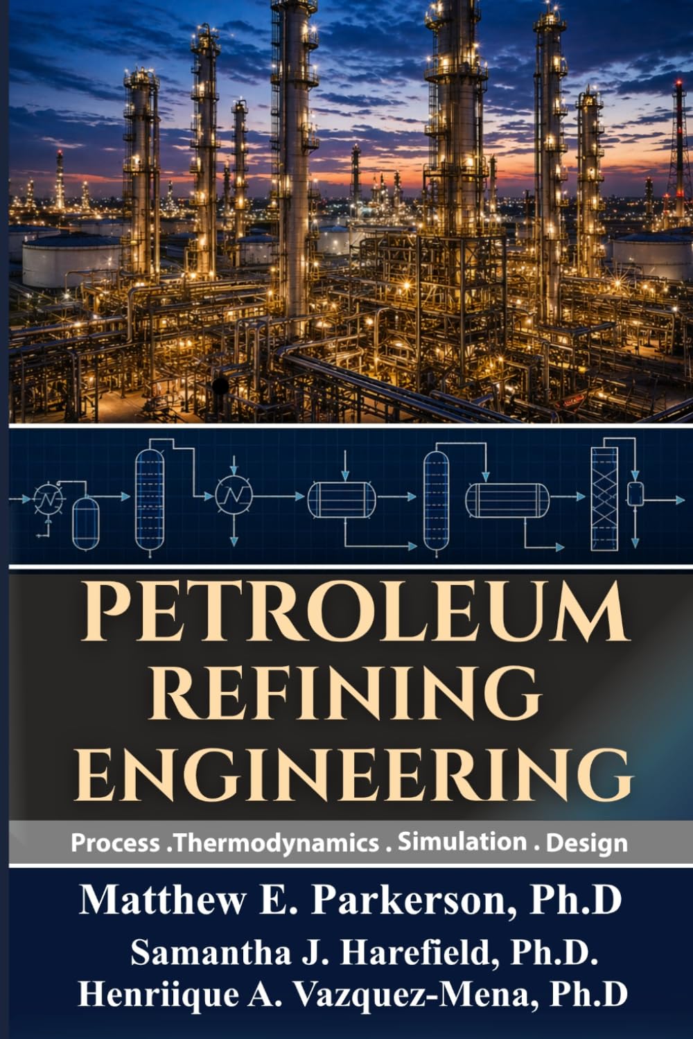 PETROLEUM REFINING ENGINEERING: Process, Thermodynamics, Simulation, and Design.