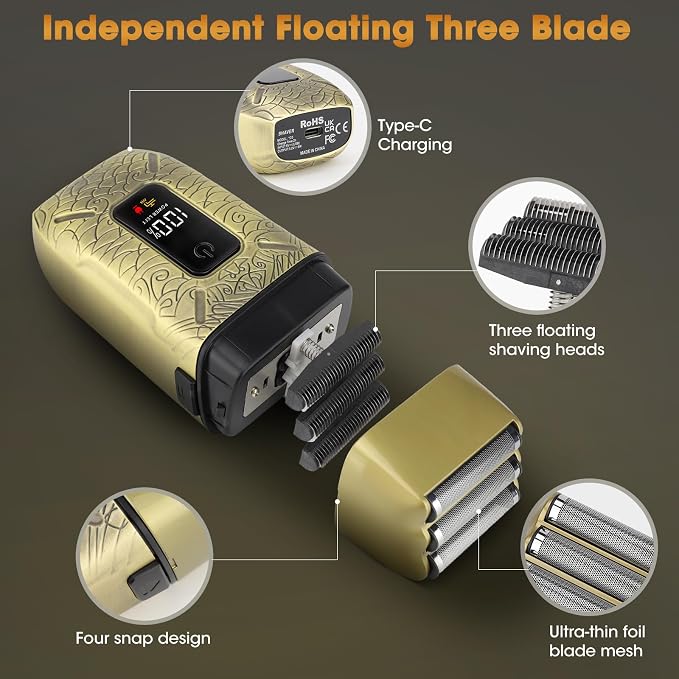 Afeitadora Eléctrica 135 Profesional con 5 Piezas miniatura 5