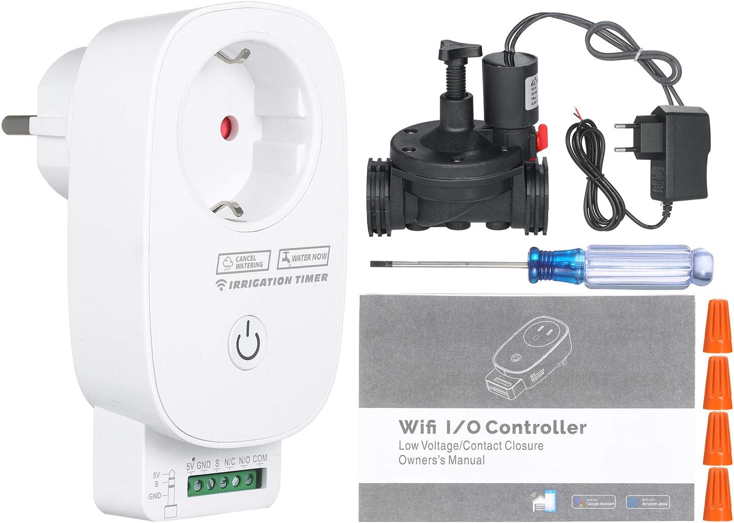 controlli del sistema di irrigazione