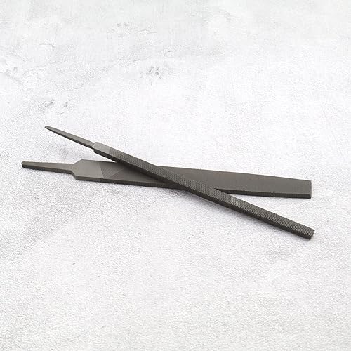 Miniatura 6 de Juego con 5 piezas de archivo de metal, archivo de ingenieros de corte, archivo plano, medio redondo, archivo redondo, archivo triangular, lima