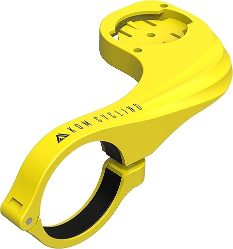 Miniatura 9 de KOM Cycling Garmin - Soporte para bicicleta con acabado de carbono desde el soporte de borde diseñado para Edge 540, Edge 840 y otros Negro