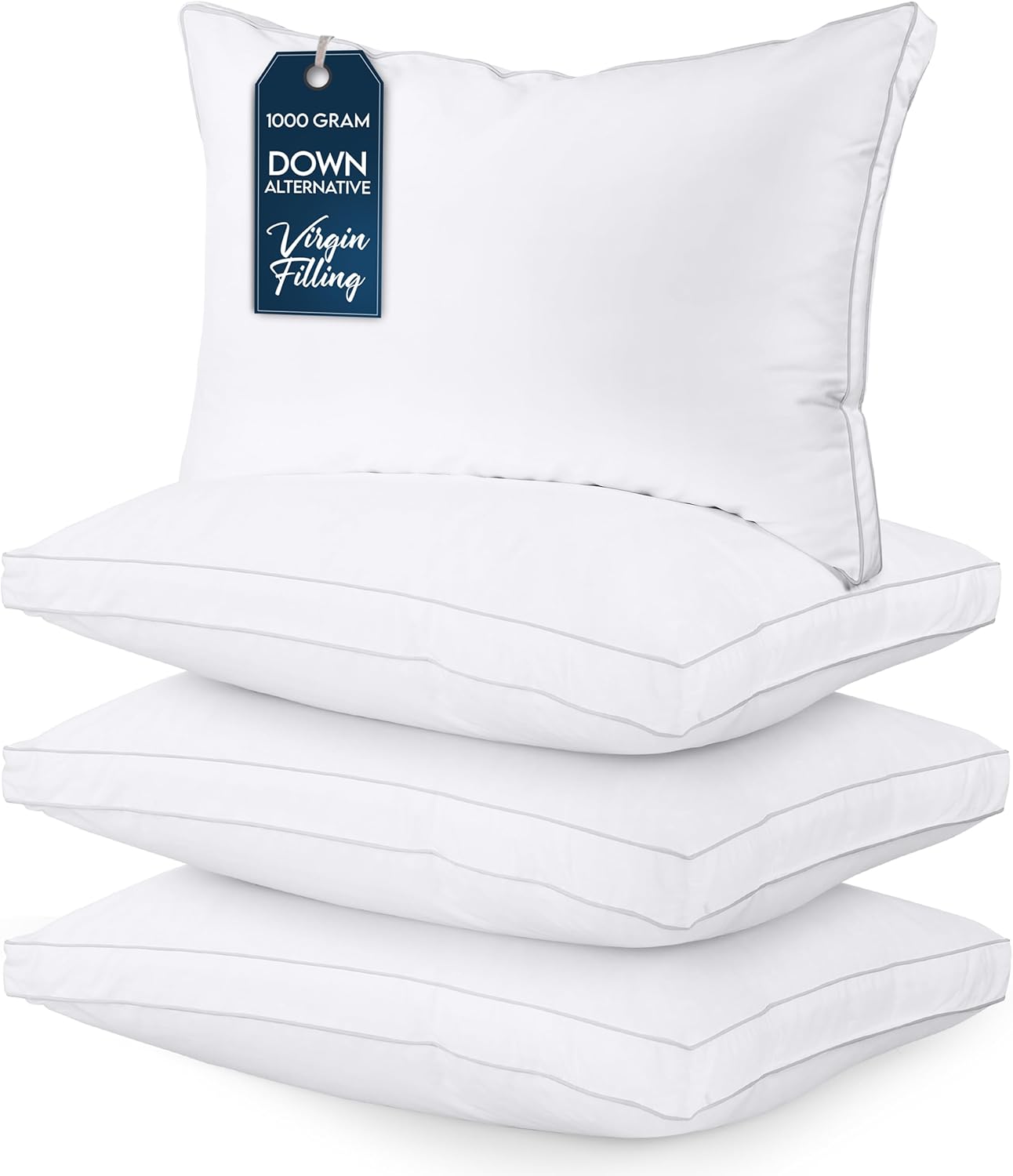 Utopia Bedding Queen Pillow Set of 4