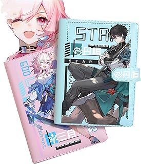 mattui崩壊：スターレイル ノートブック リングバインダーノート メモ帳 ルーズリーフ バインダーノート 文房具 日記帳 卒業記念品 誕生日プレゼント クリスマスプレゼント (02)