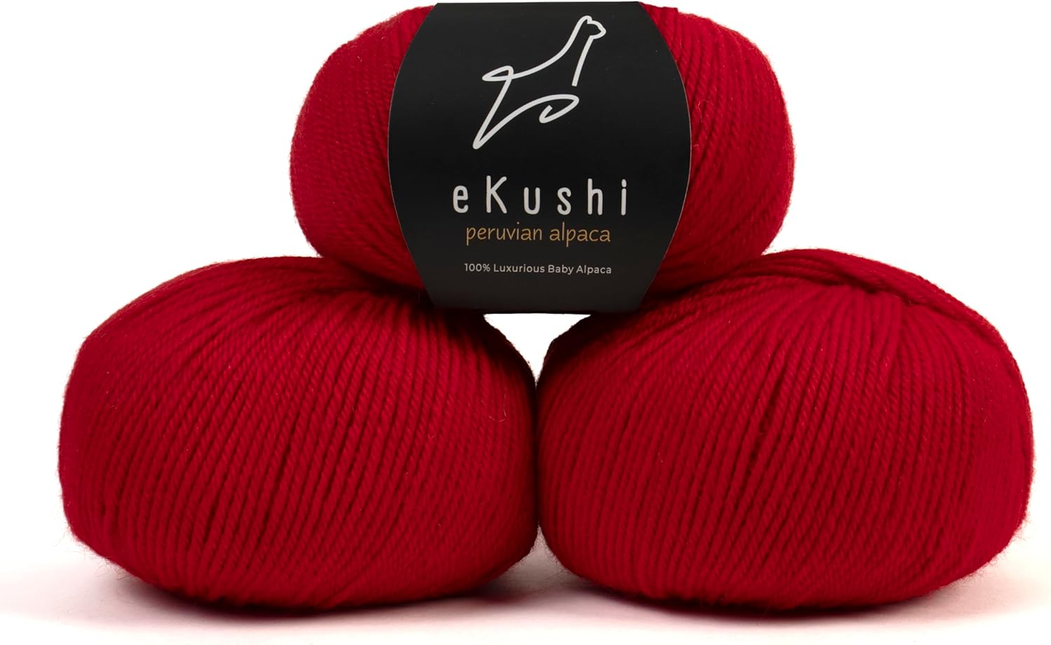 100% Baby Alpaca Yarn for Knitting & Crocheting - Set of 3 Skeins of Premium Yarn DK - Lightweight, Hypoallergenic & Thermal Peru Made - Ideal for Delicate Projects (AZ081 - Baby Blue)