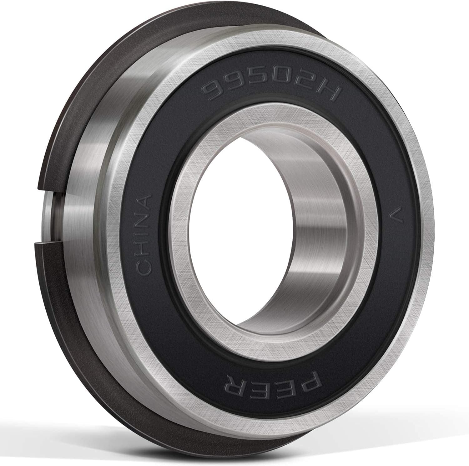 10 PCS 99502HNR Bearing ID 5/8" x OD 1-3/8" for Mini Bikes, Lawn Mower, Go Kart and Wheel Hub Etc, Dual Sided Rubber Seal and Snap Ring
