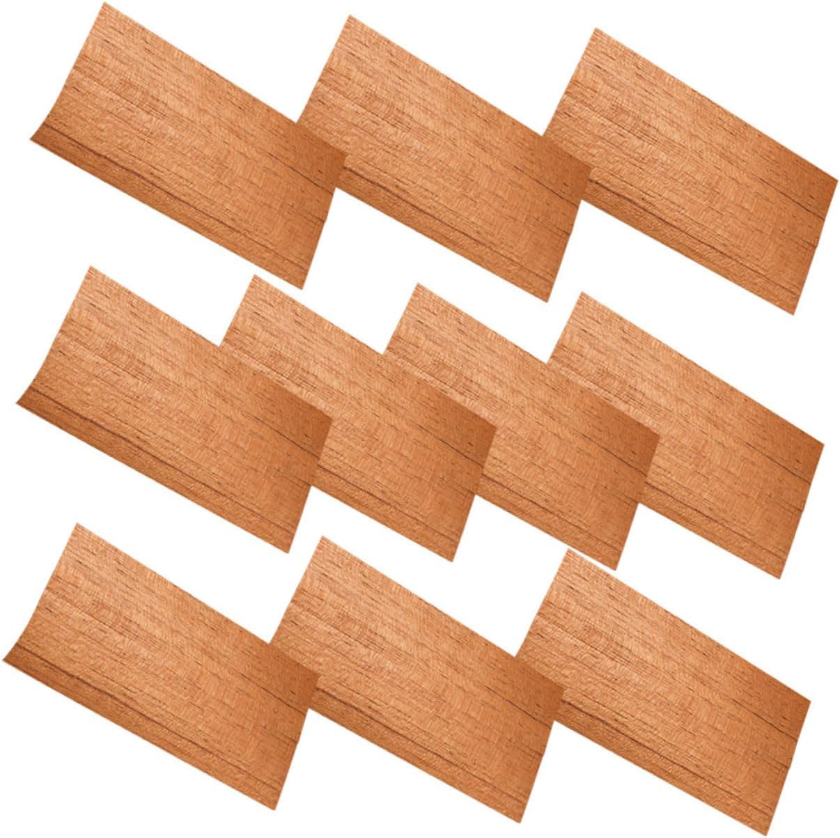 4sets 10pcs Sheets Cedar Sheets for Humidors Aromatic Cedar Planks Enhance Flavor Aroma for Box Humidor Accessories Thick 10pcs*4