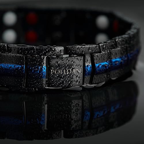Miniatura 2 de Polldan Pulsera magnética para hombres y mujeres  Terapia de medicina alternativa para la presión arterial, pérdida de peso, alivio del dolor,