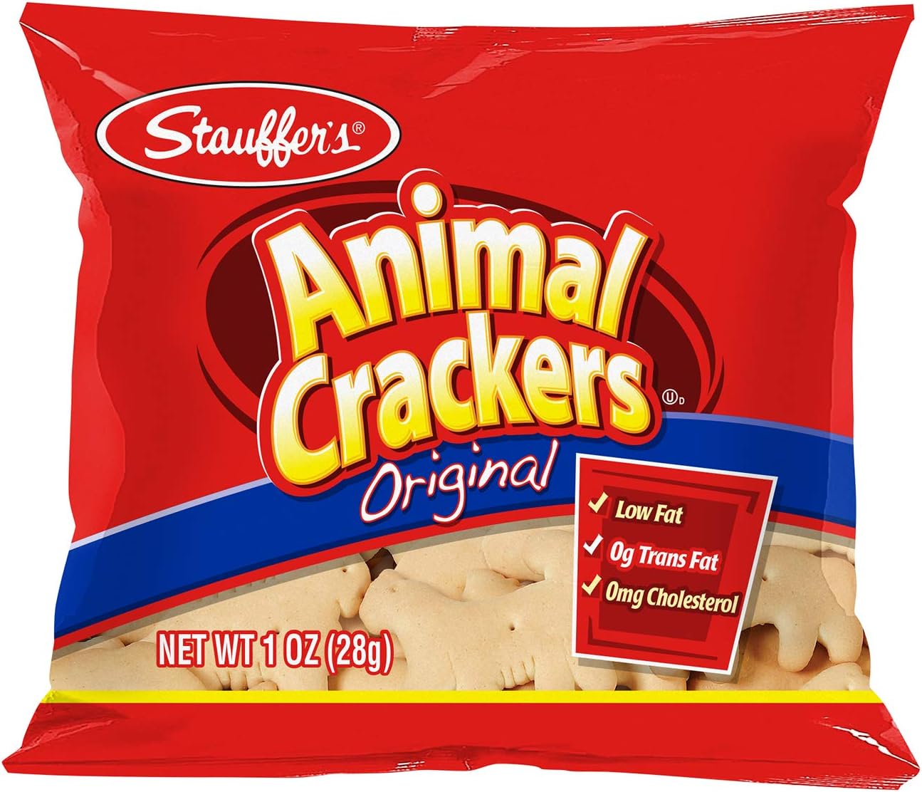 Stauffer's Animal Crackers Original, 1oz. Snack Packs (Set of 20)