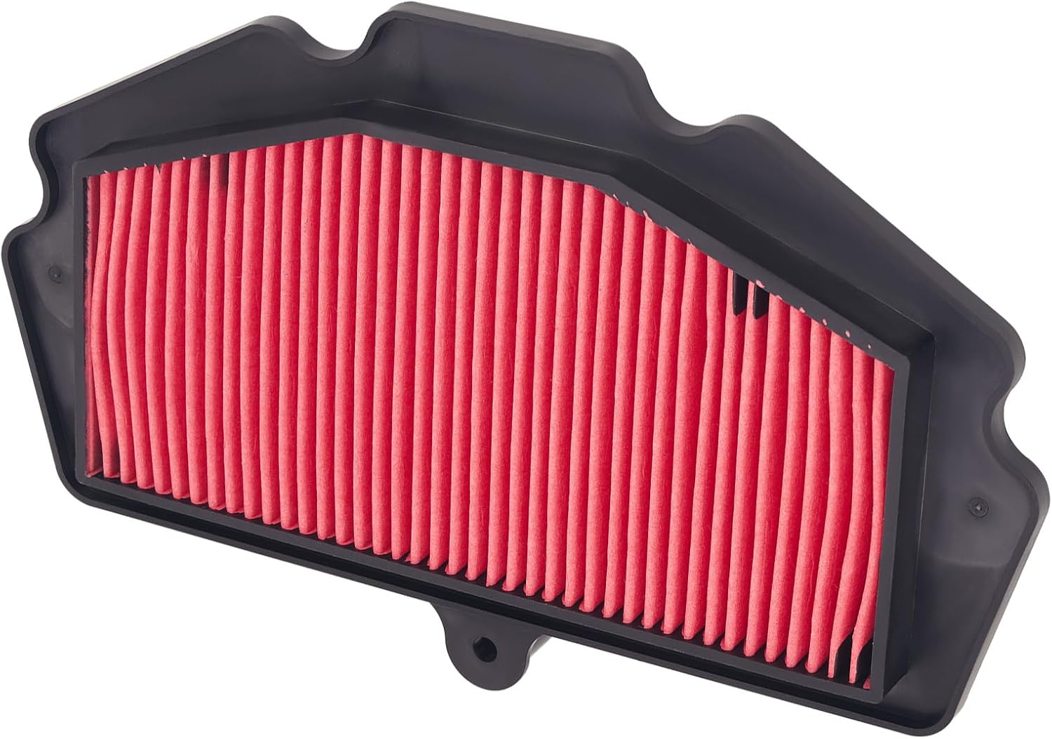 AHL Air Filter 110130767 Compatible with Kawasaki Ninja 400 2018-2021/EX400 Ninja 2020-2021/EX400 Ninja ABS 2020-2021/EX400 Ninja KRT Edition 2020（red）