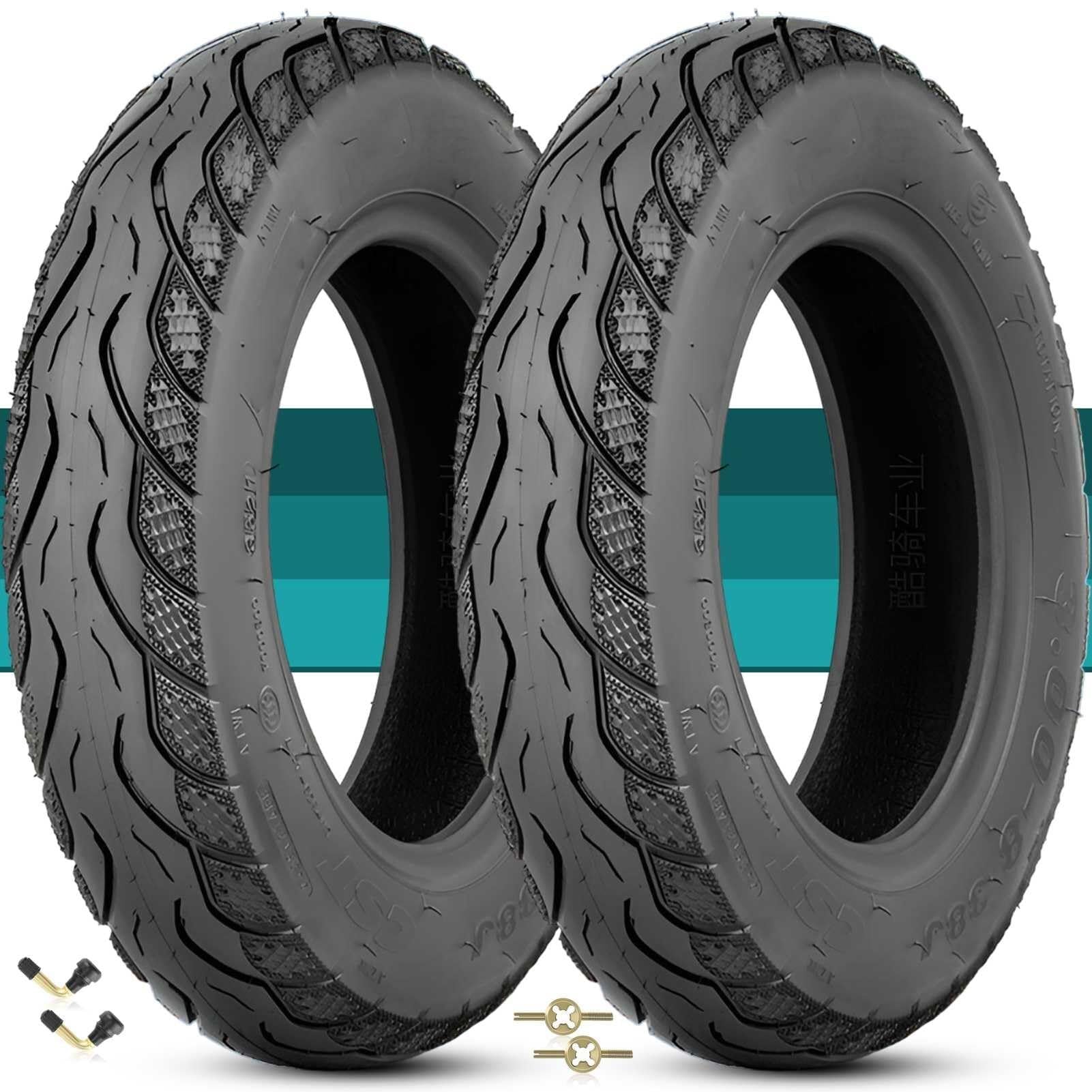 2PC 3.00-8 Opona Motocyklowa Tubeless Wysoka Przyczepność 3.00x8 4PR 38J 3.00 8 250kPa 132kg Przedni Tylny