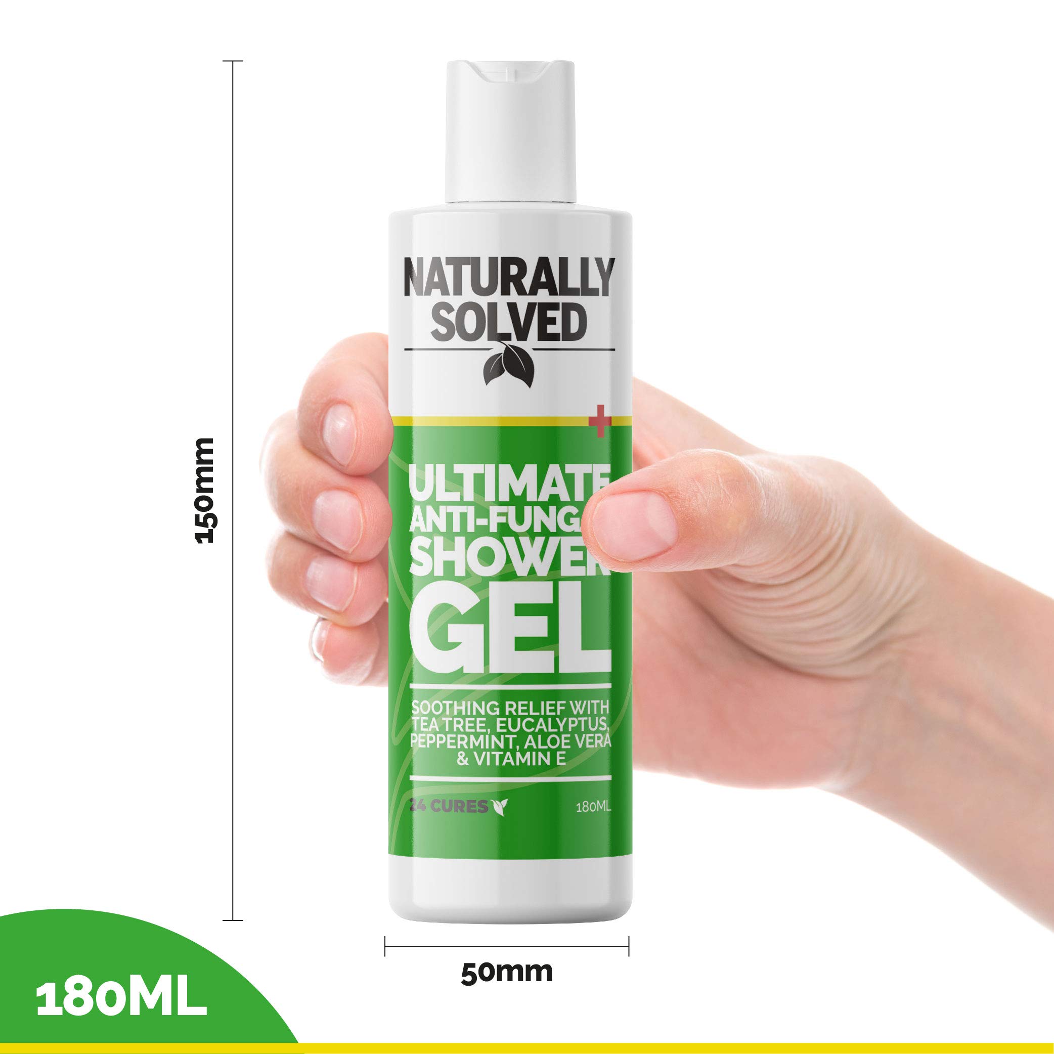 Ultimate Anti Fungal Anti Bacterial Shower Gel with Tea Tree for Fungus