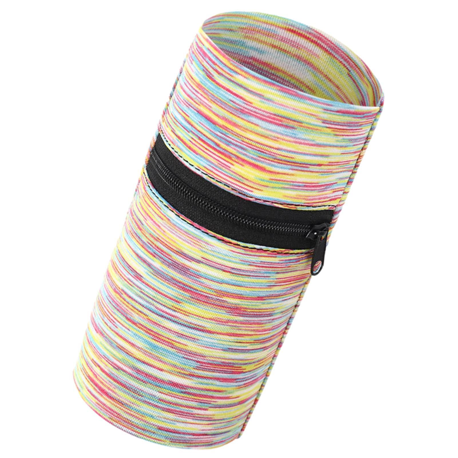 pologmase Brazalete para teléfono, bolsillo deportivo de secado rápido con cremallera | accesorios antideslizantes para correr de alta capacidad, soporte de entrenamiento para teléfono móvil