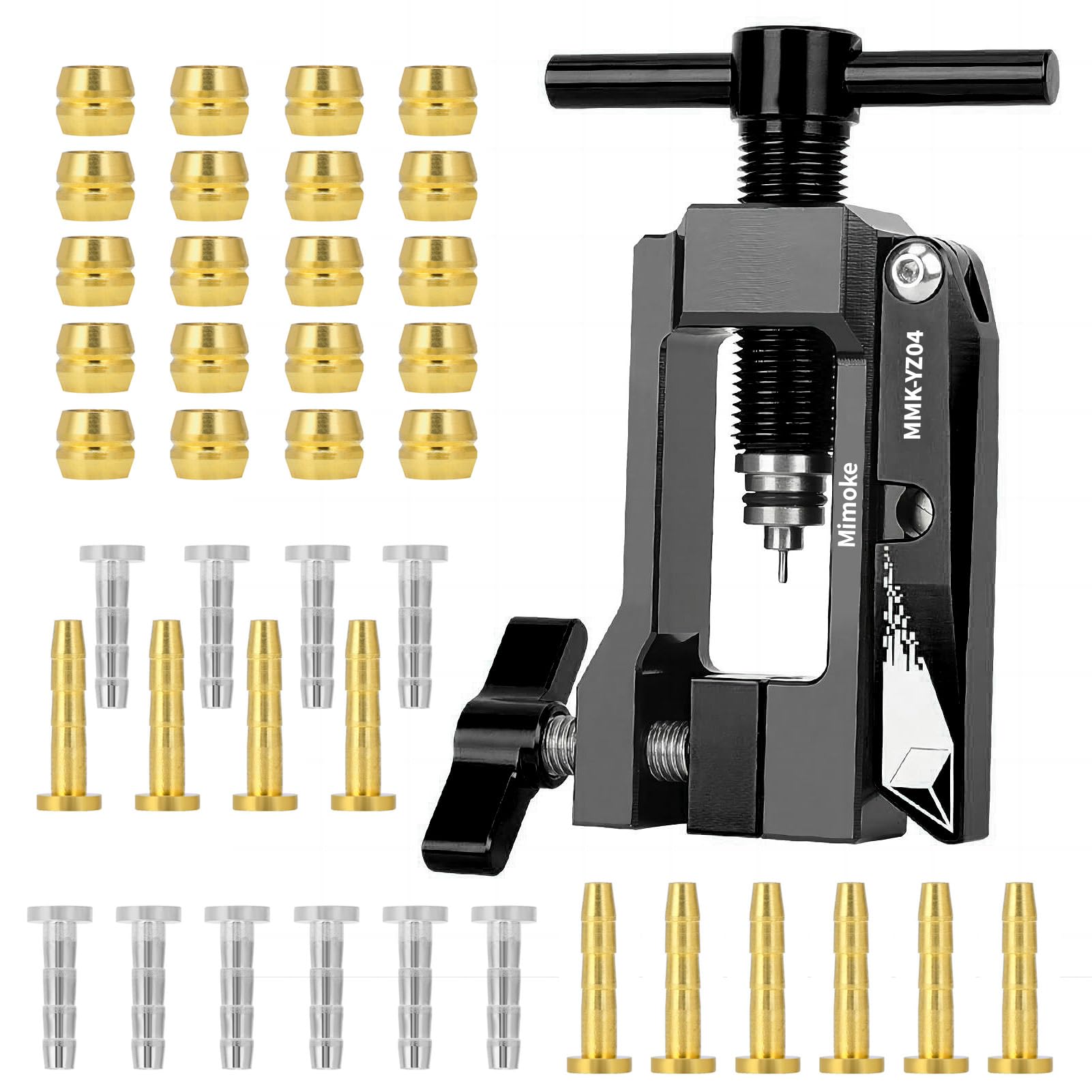 Mimoke Bicicletta Tubo Idraulico Raccordo ago Driver Inserimento Strumento con Tubo Idraulico taglierino, installare Oliva Banjo Set Strumento BH59 BH90