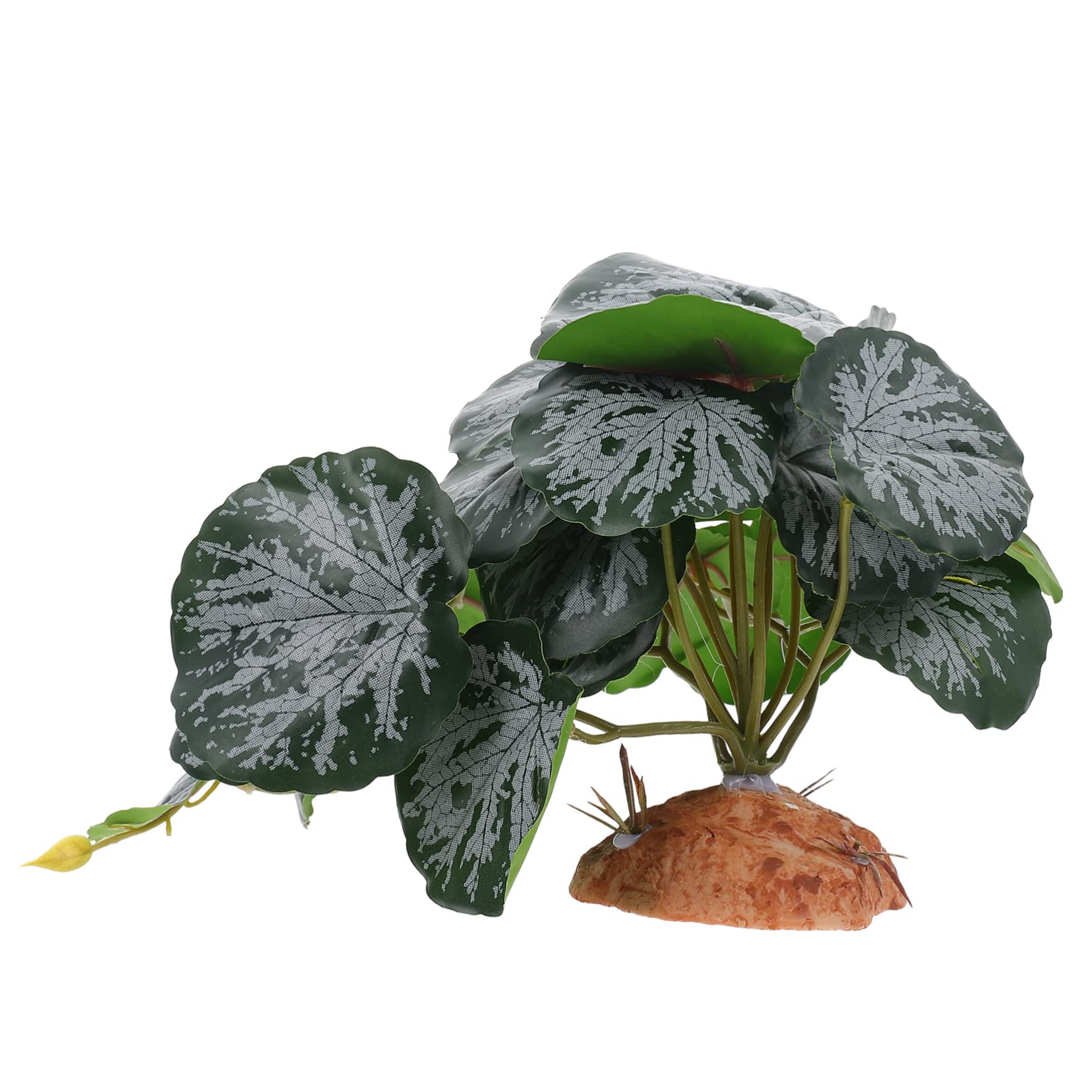 ERINGOGO Terrarium Plant Decor for Reptiles Lifelike Fake Reptile Landscape Plant Easy Install Terrarium Decor for Snakes Lizards Turtles Reptile Habitat Decoration