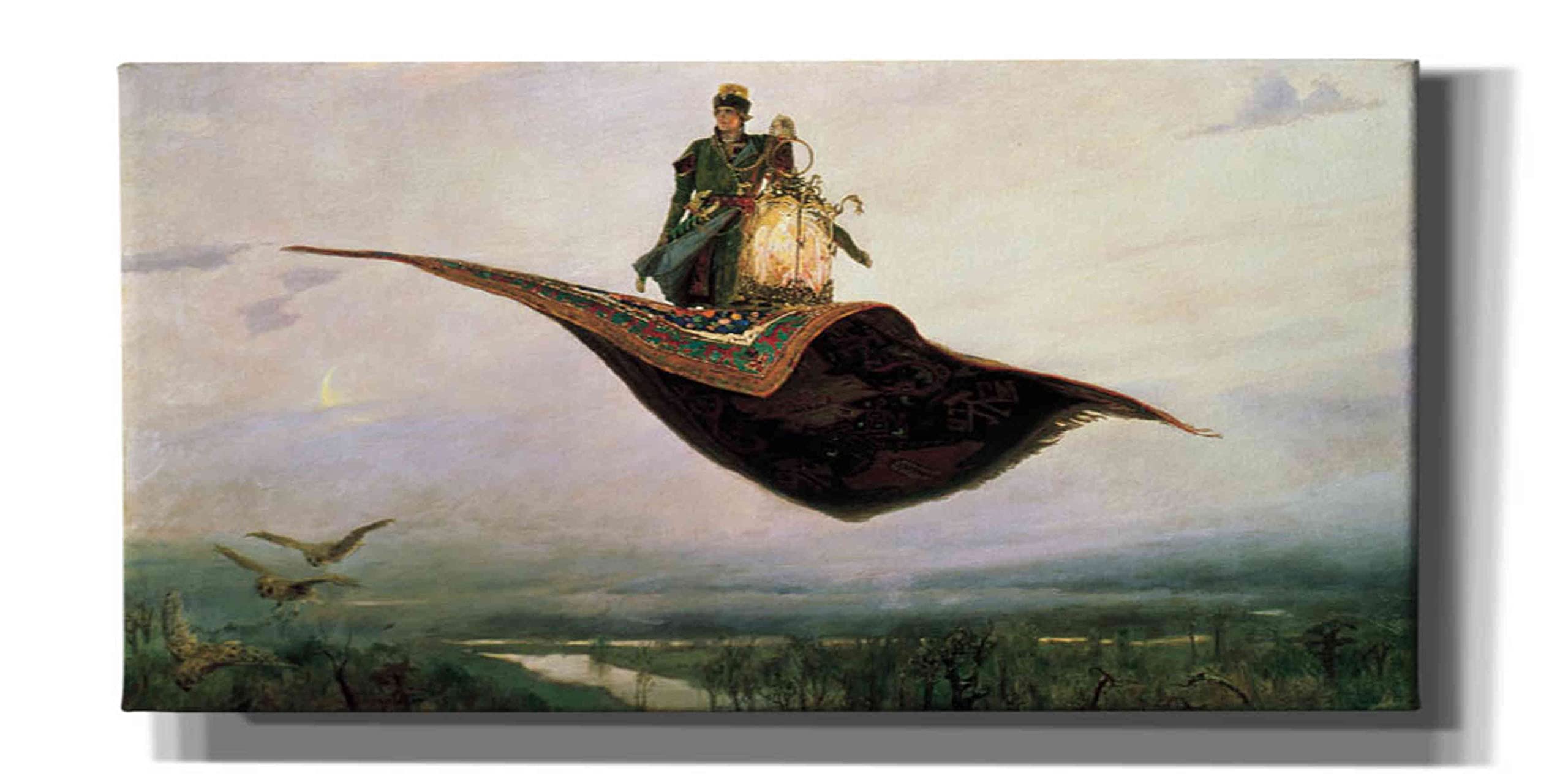 Amazon.com: Epic Graffiti 'The Flying Carpet' by Viktor Vasnetsov