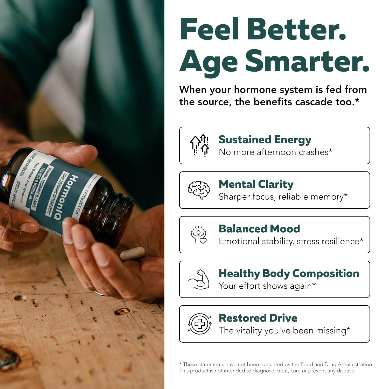 HormonIQ - Hormone Balance for Women & Men Over 40, 60 Capsules — Amazon image 6