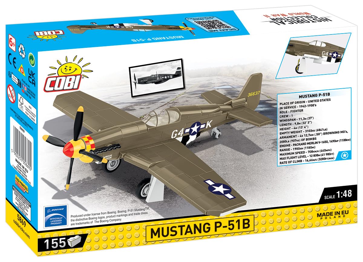 COBI Mustang P-51B