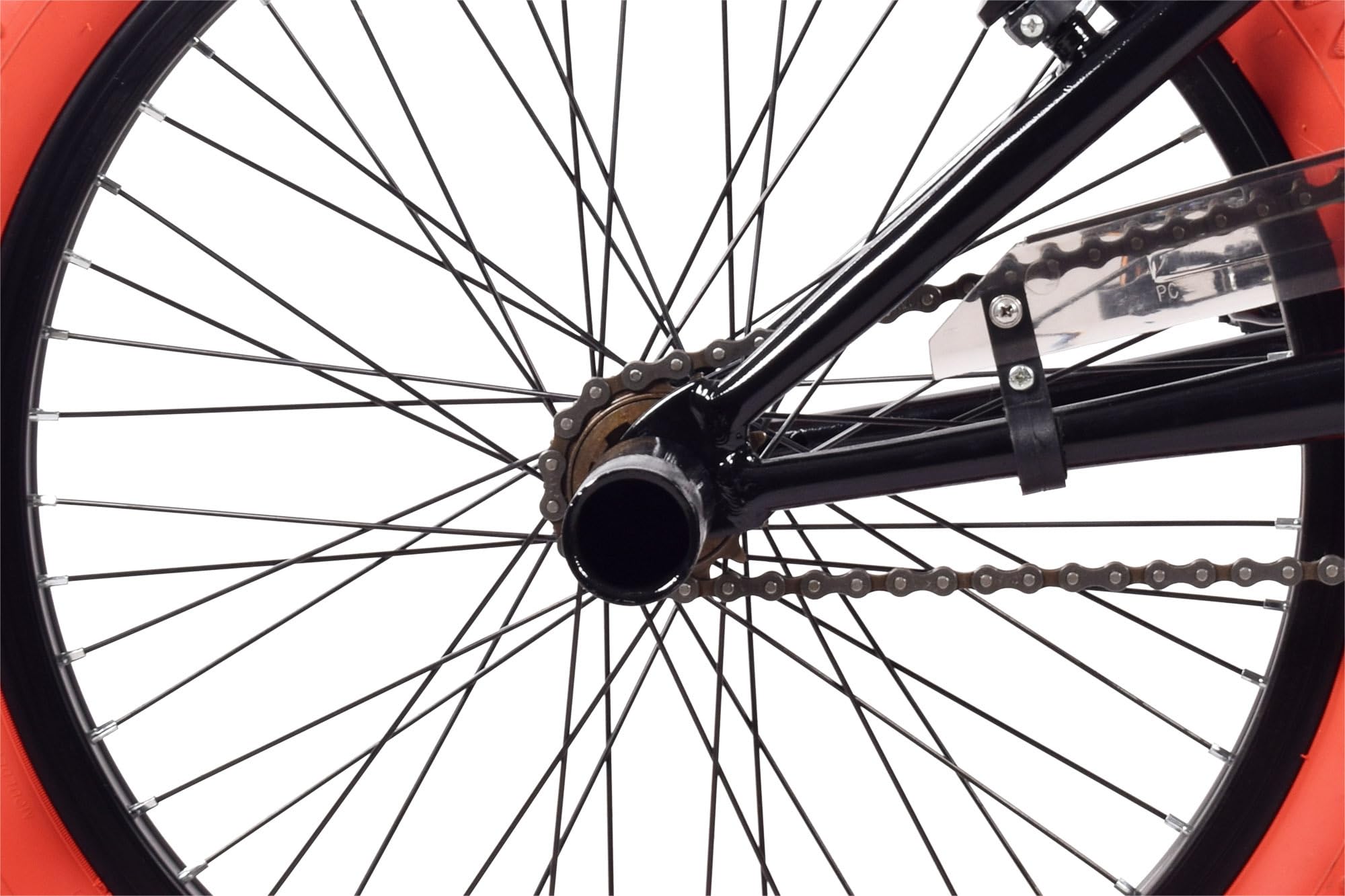 CHILLIZ BMX Freestyle 20 Zoll XB.01 schwarz/schwarz-gelb/grün/rot Kinder Erwachsene V-Brake 360° Rotor