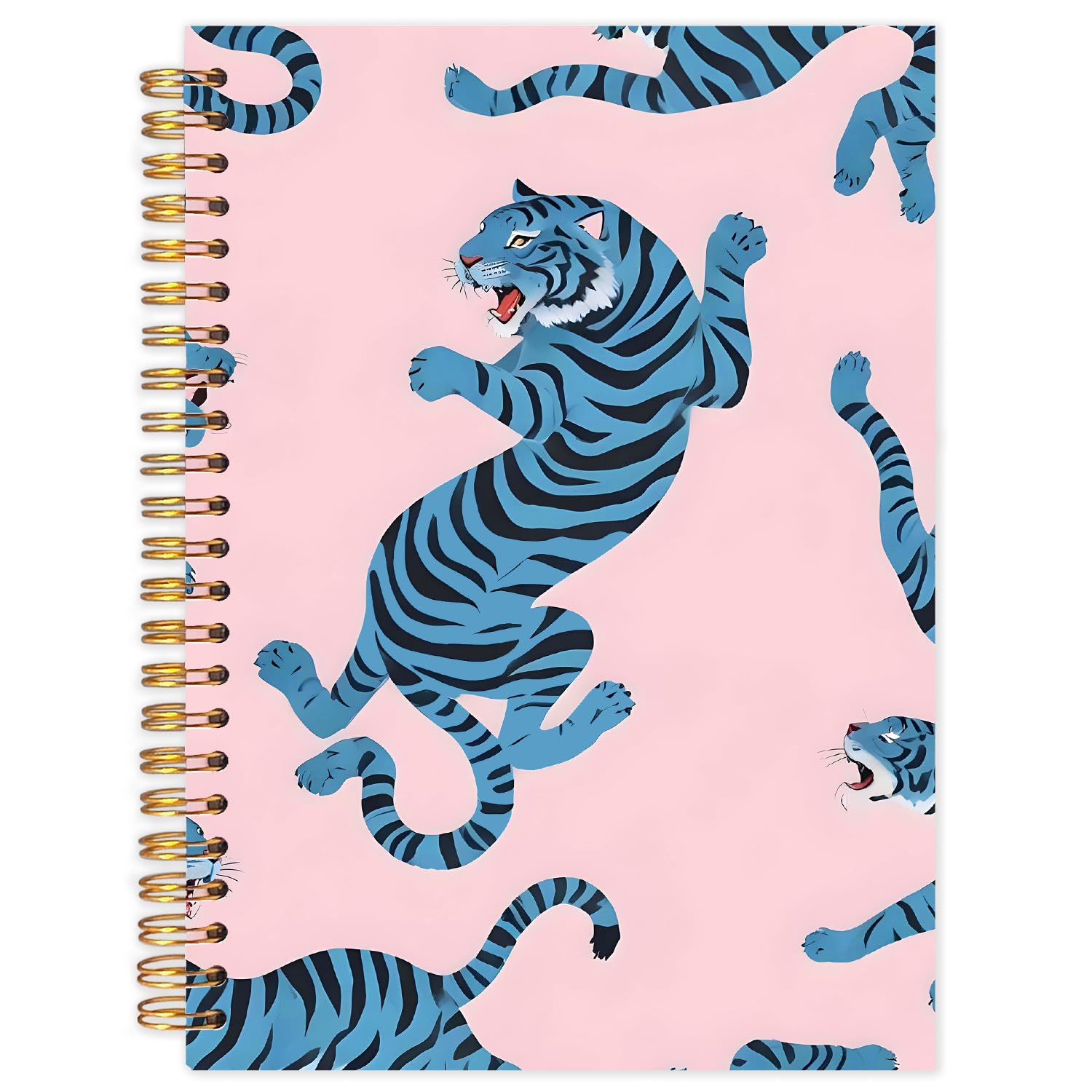 Carnets tendance pour la prise de notes esthétique tigre bleu - 7