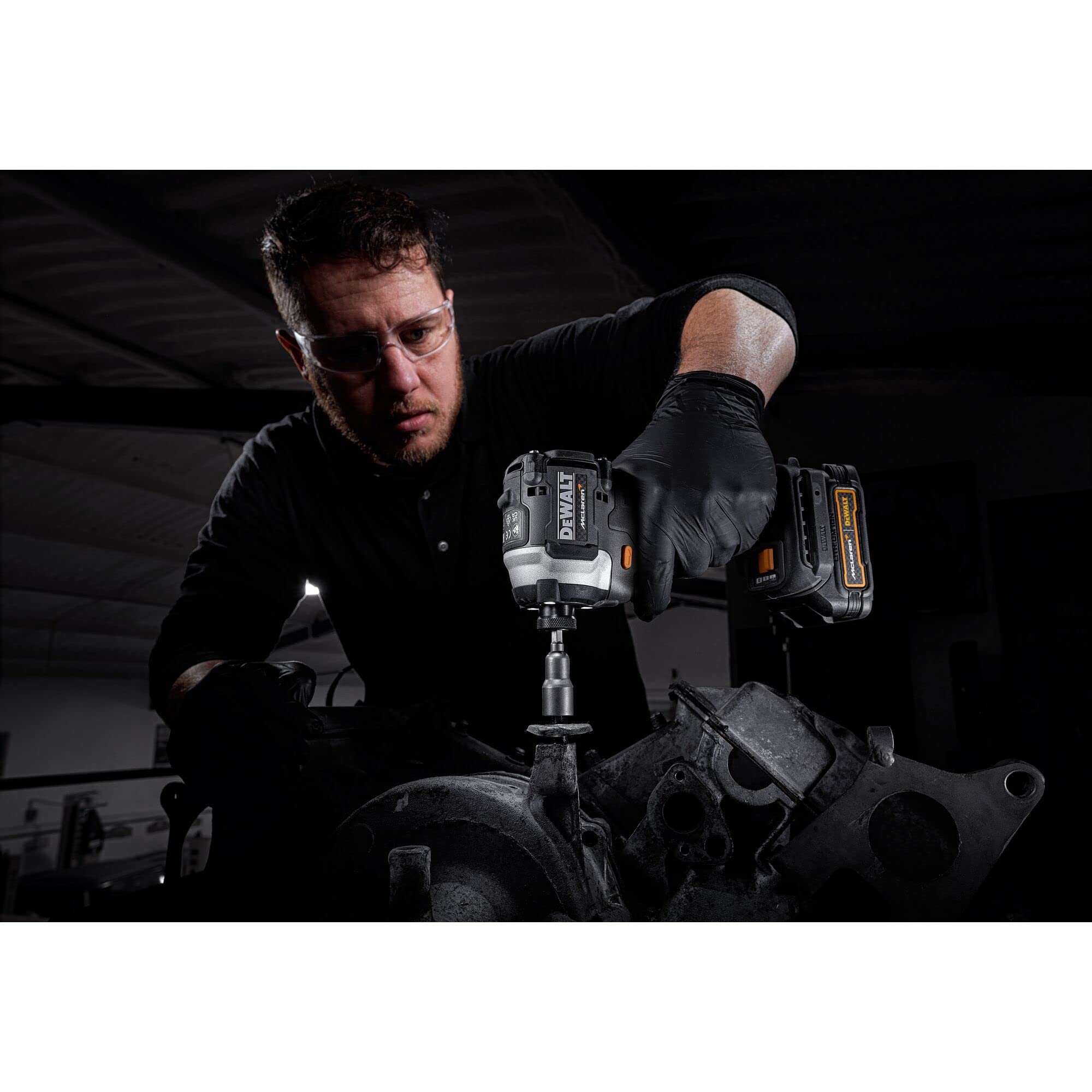 DEWALT McLaren Design - Avvitatore a percussione a batteria, DCF85ME2GT-QW, 18 V, 1,7 Ah, 1/4 pollici
