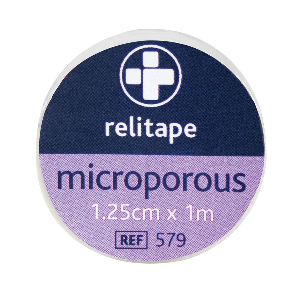 Reliance Medical Relitape Microporous Tape, Non-Stretch with High Tensile Strength, Tearable by Hand, Low-Allergy