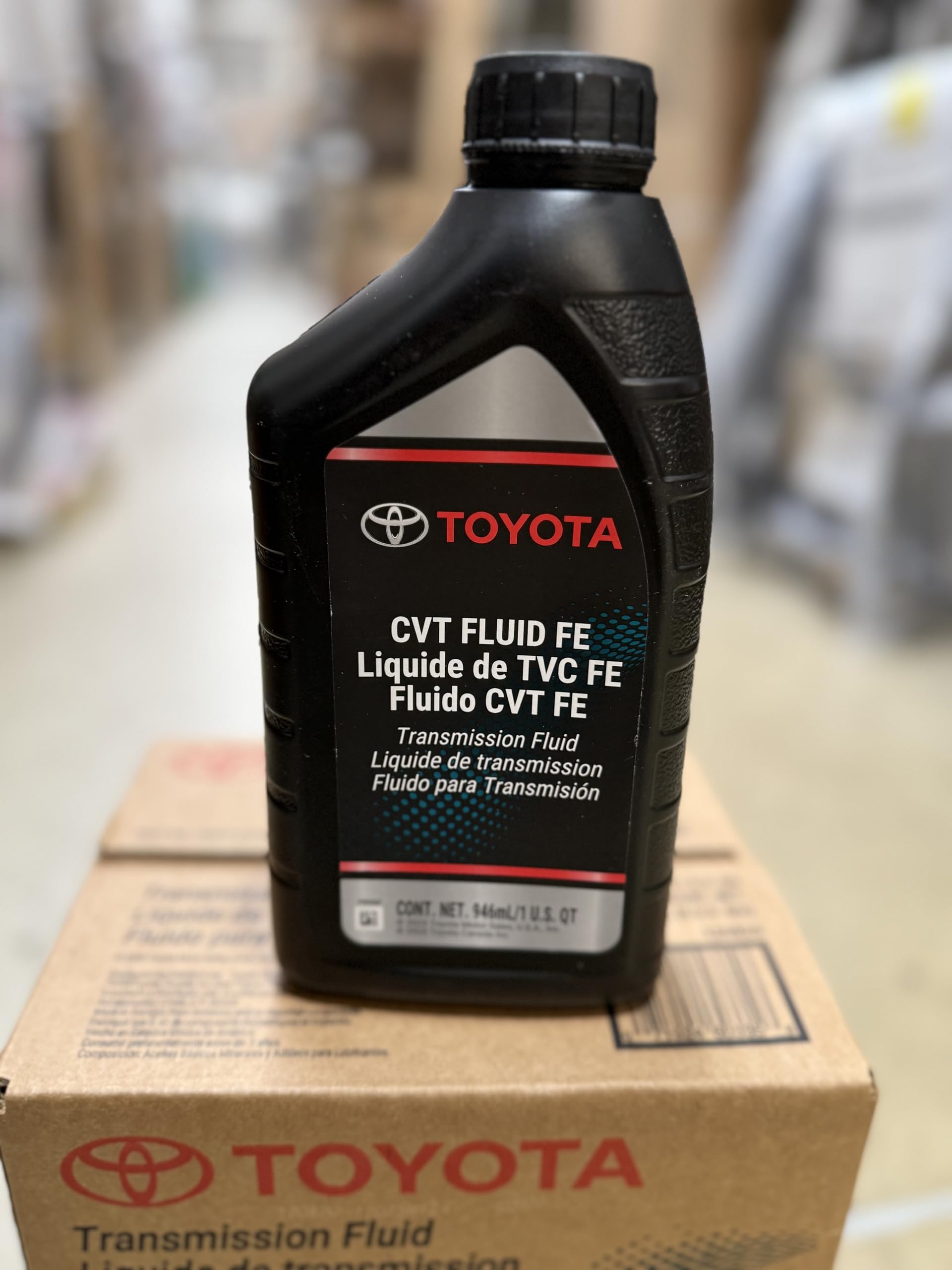 Amazon.com: Toyota CVT Fluid FE, Genuine Transmission Fluid, 1