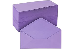 Recyclable Purple Envelopes for Eco-friendly Communication