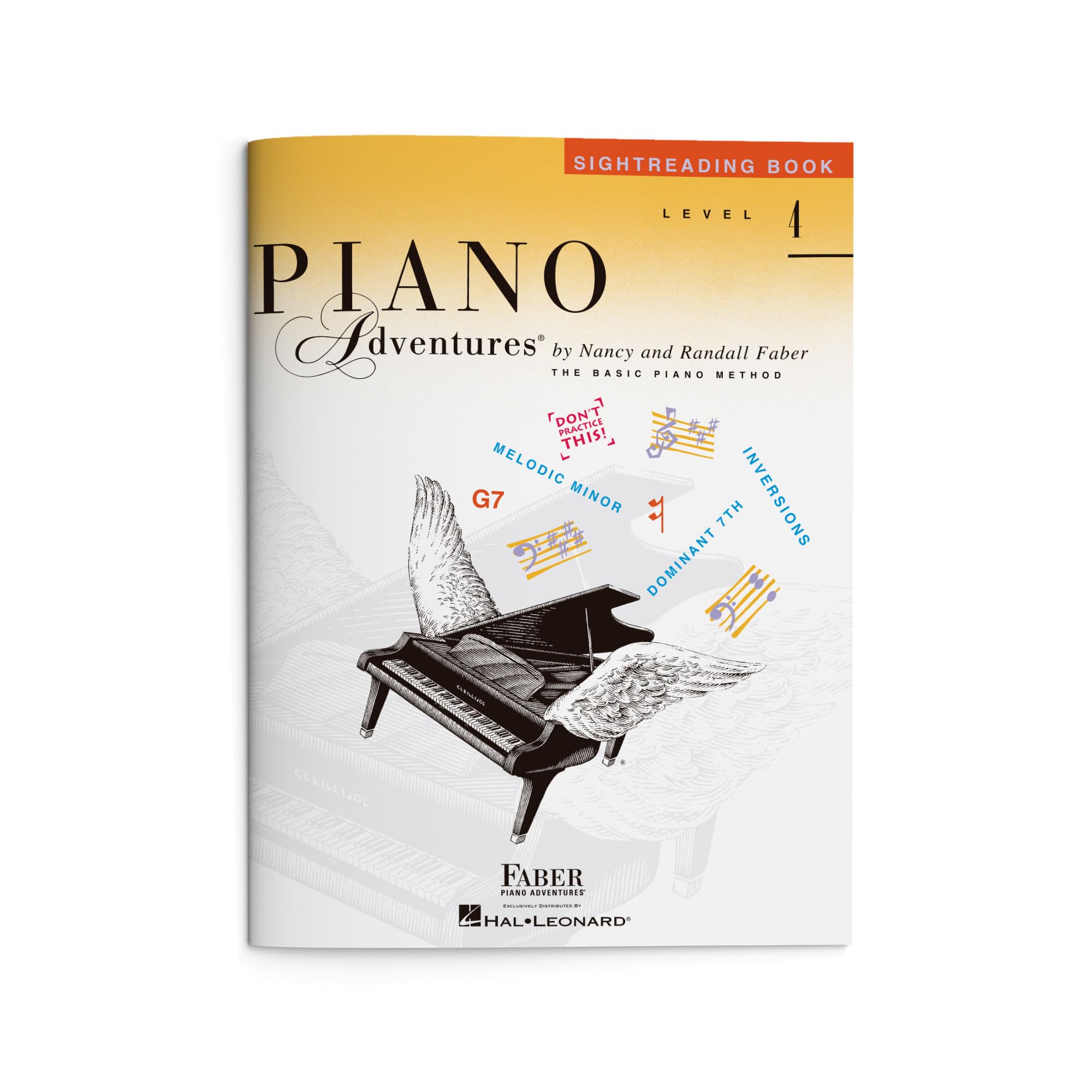 Piano Adventures: Sightreading Book - Level 4 | Piano Sight Reading Exercises for Intermediate Students | Sheet Music Method Book for Developing