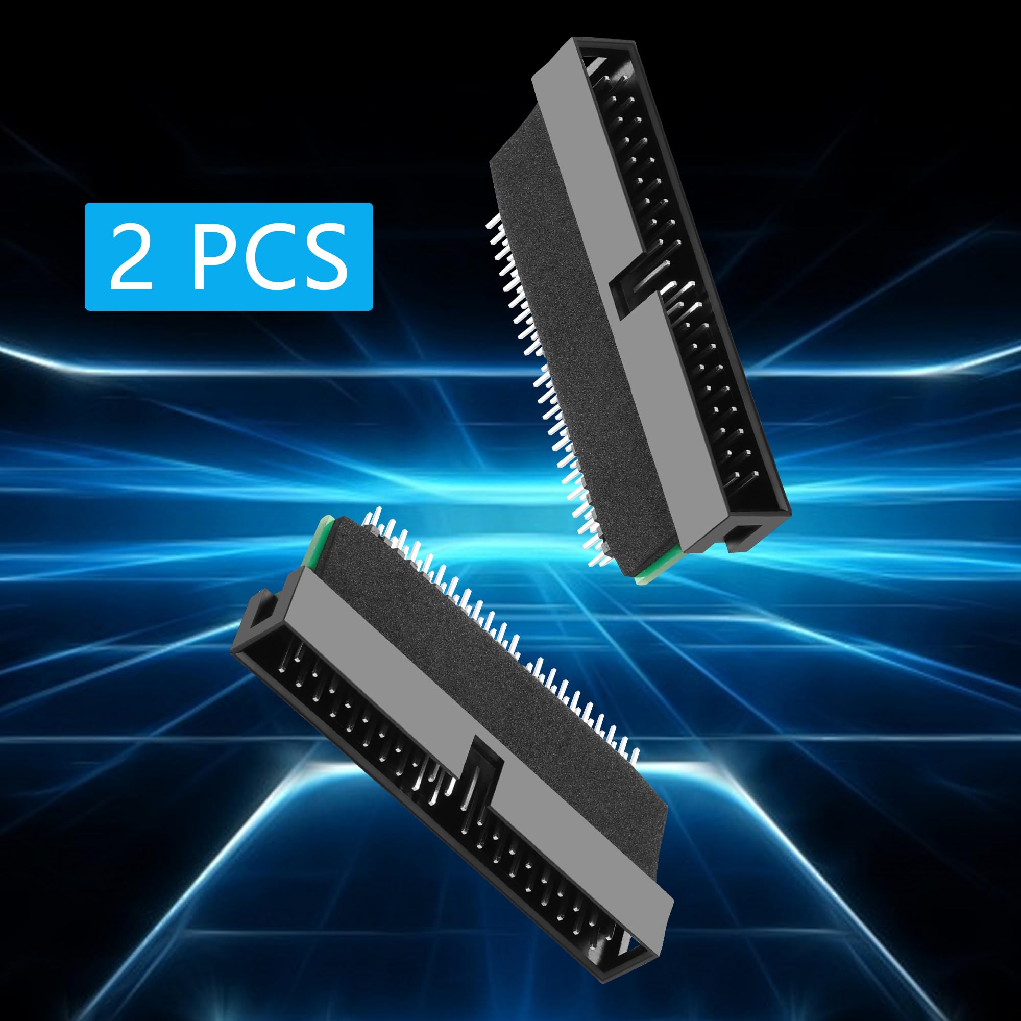 GINTOOYUN 2 adattatoriIDE a 44pin e 40pin per unità SSD, laptop, desktop