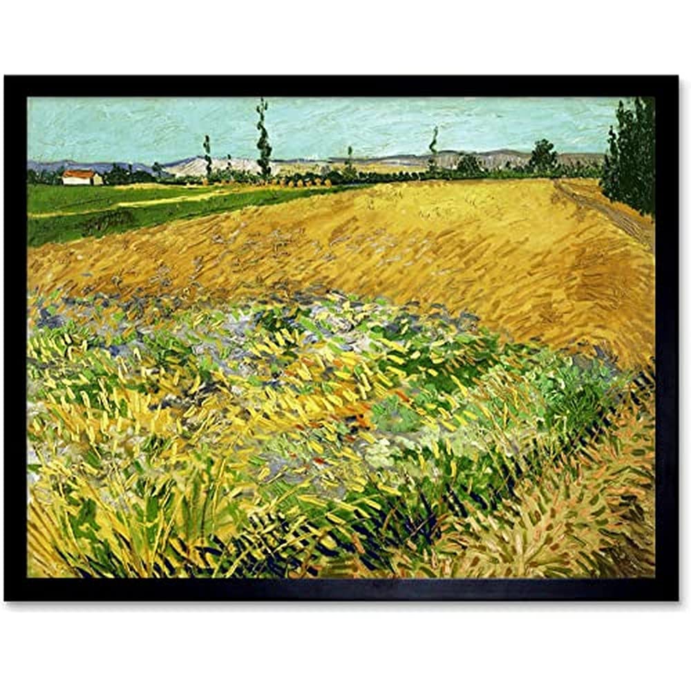 Artery8 Unframed Wall Art Vincent Van Gogh Wheatfield12X16 Inch from B&Q