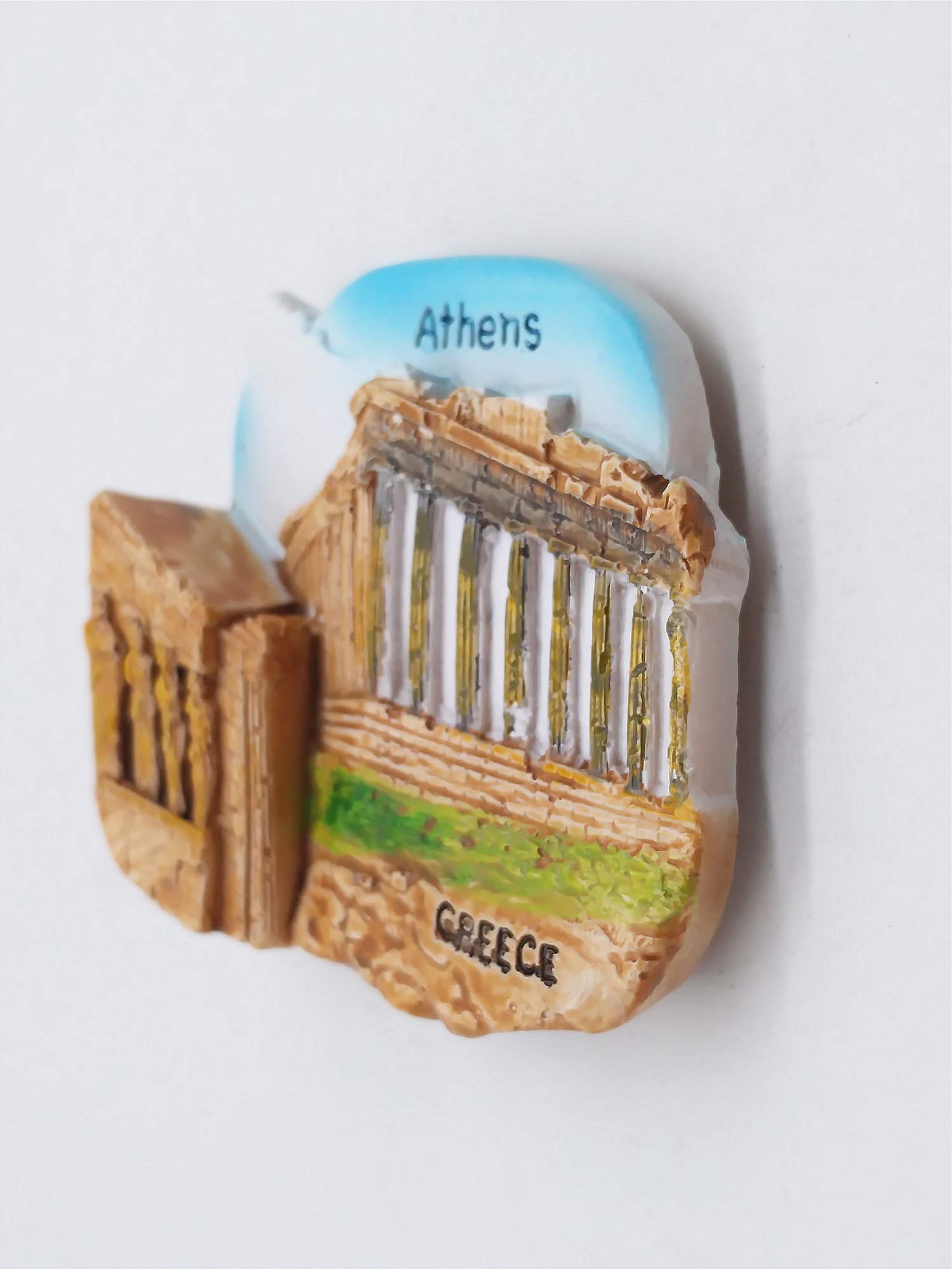 Magnete per frigorifero con Atene Grecia, souvenir turistico