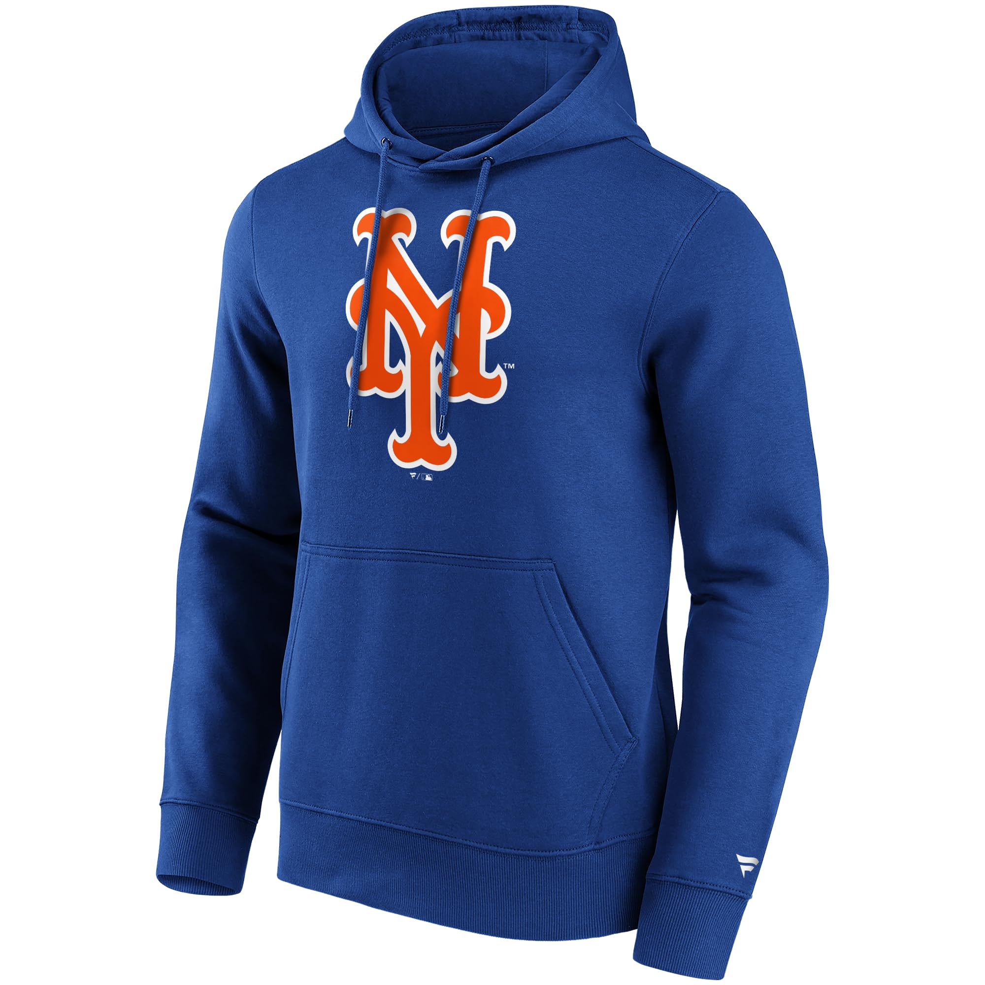 MLB Men's Primary Logo Graphic Hoodie Hoody Hooded Pullover - New York Mets L