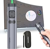 Vista 1 de Norwii Pantalla de TV N97s Clicker de presentación para presentaciones de PowerPoint, PowerPoint Clicker, control remoto de presentación