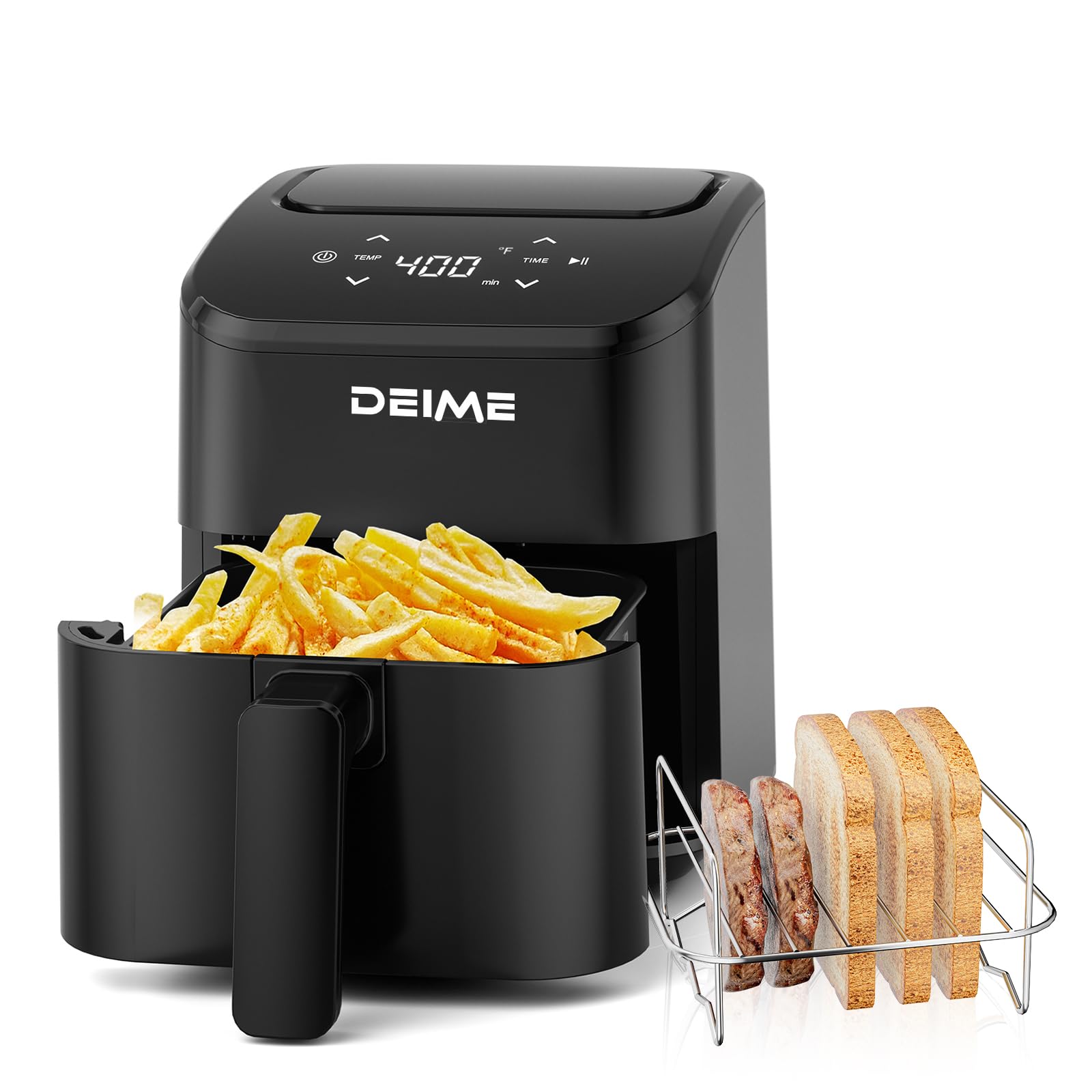 DEIME Air Fryer Small Digital 3 Qt