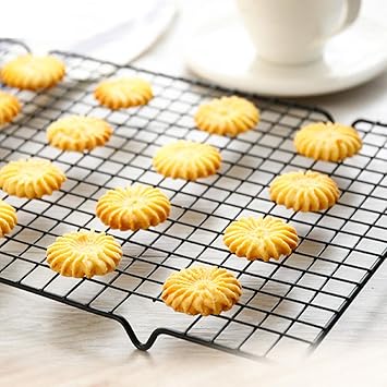 Rectangle Non-Stick Wire Cooling Rack Baking Tools Biscuit, Cookie, Pie, Bread, Cake Baking Rack