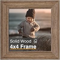 Vista 25 de KINLINK Marco de Fotos 11x14 Natural, Marco de Madera Maciza 11x14 con Plexiglás Acrílico para Fotos 5x7/8x10 Con Paspartú, Exhibición de Mesa