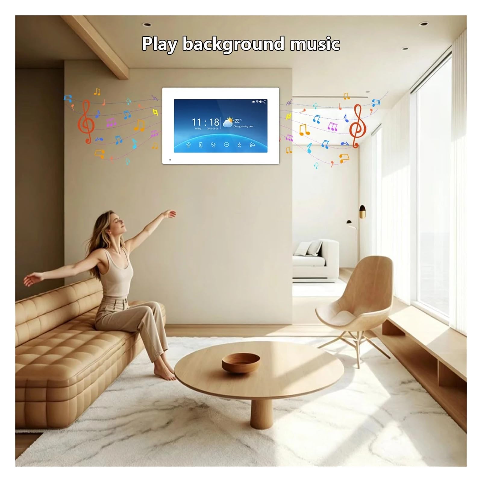 7 "1080P Tuya WiFi Video intercomunicador multiunidad teléfono(2 Units W)
