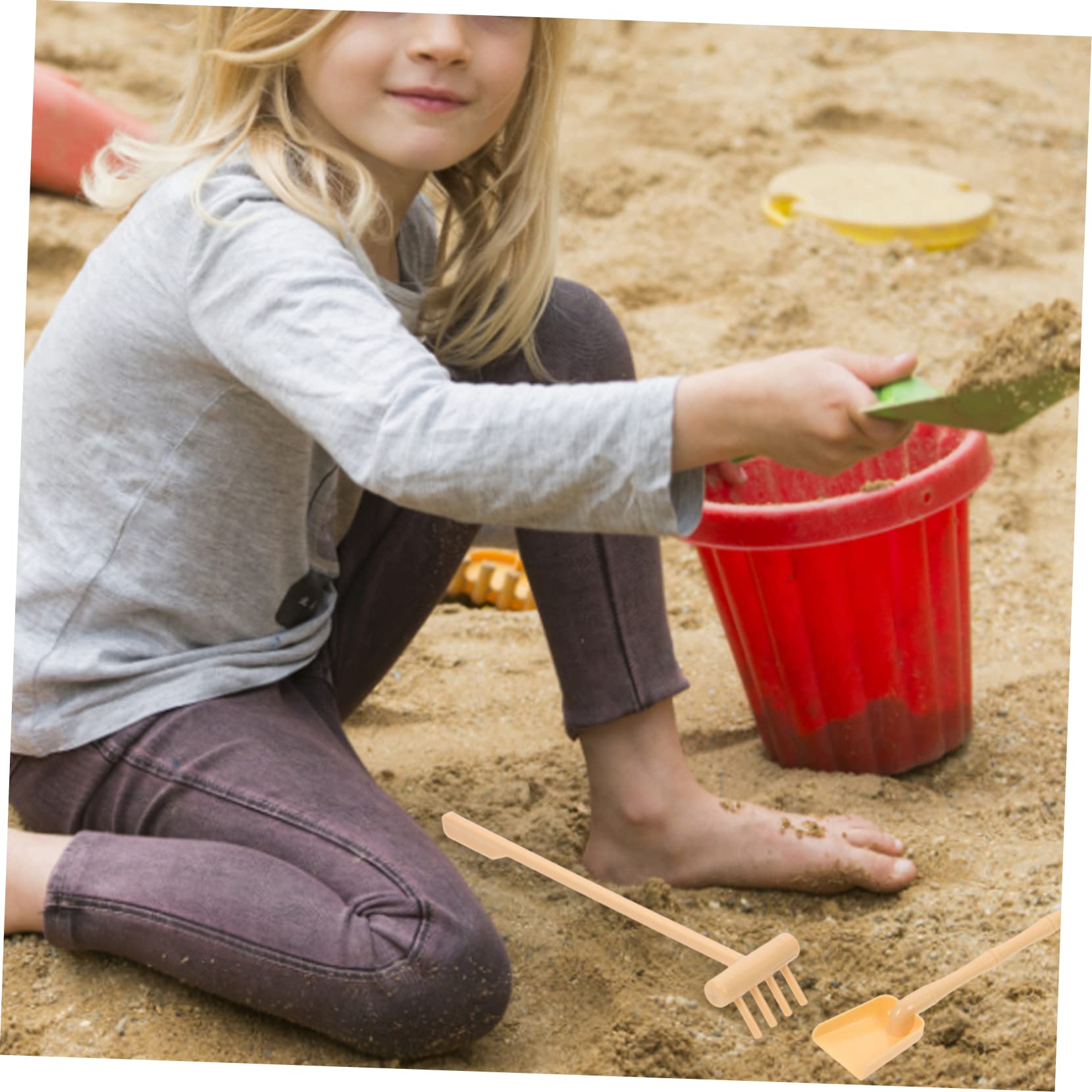 Mini Zen Garten Set Mit 4 Werkzeugen - Perfekt Für Meditation & Bürodekoration