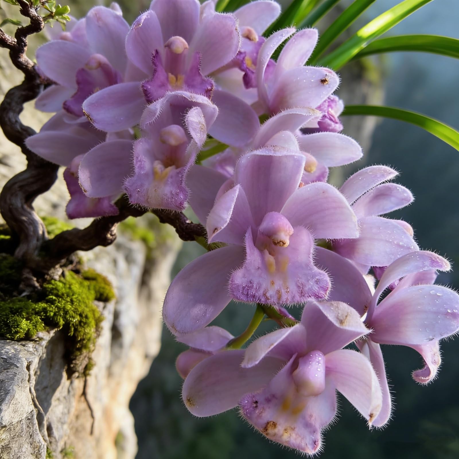 Perennial Cymbidium Orchid Bulbs, Hardy, Professional for Beautiful Garden Displays-10 Bulbs-J