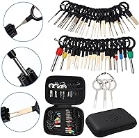 Vista 6 de Herramienta de empuje de extracción de terminales 76pcs para kit de conector de terminal de cable universal removedor