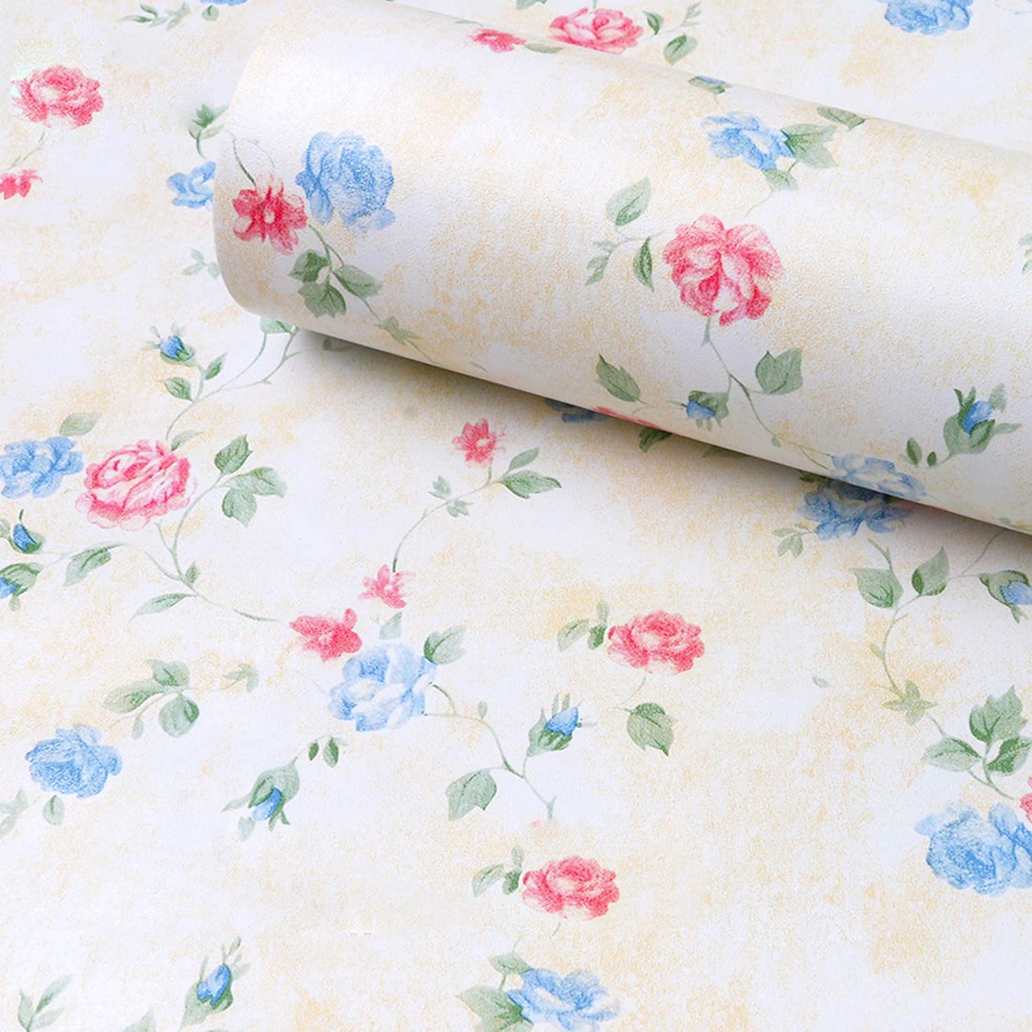JAS HOME DECORS Yellow and Small Flower SELF Adhesive Wallpaper for Living Room Bedroom Office Hall Corridor Peel and Stick Vinyl Wallpaper 200 * 45Cm-9Sqft (B0C2MDLSK3) Amazon Price History, Amazon Price Tracker