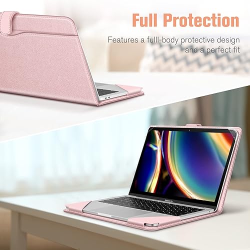 Miniatura 4 de Fintie Funda para MacBook Air 13.6 A3240 A3113 A2681 M4 M3 M2, Air 13 A2337 (M1) / A2179 / A1932, MacBook Pro 13 A2338 (M2 M1) / A2251 / A2289 A21