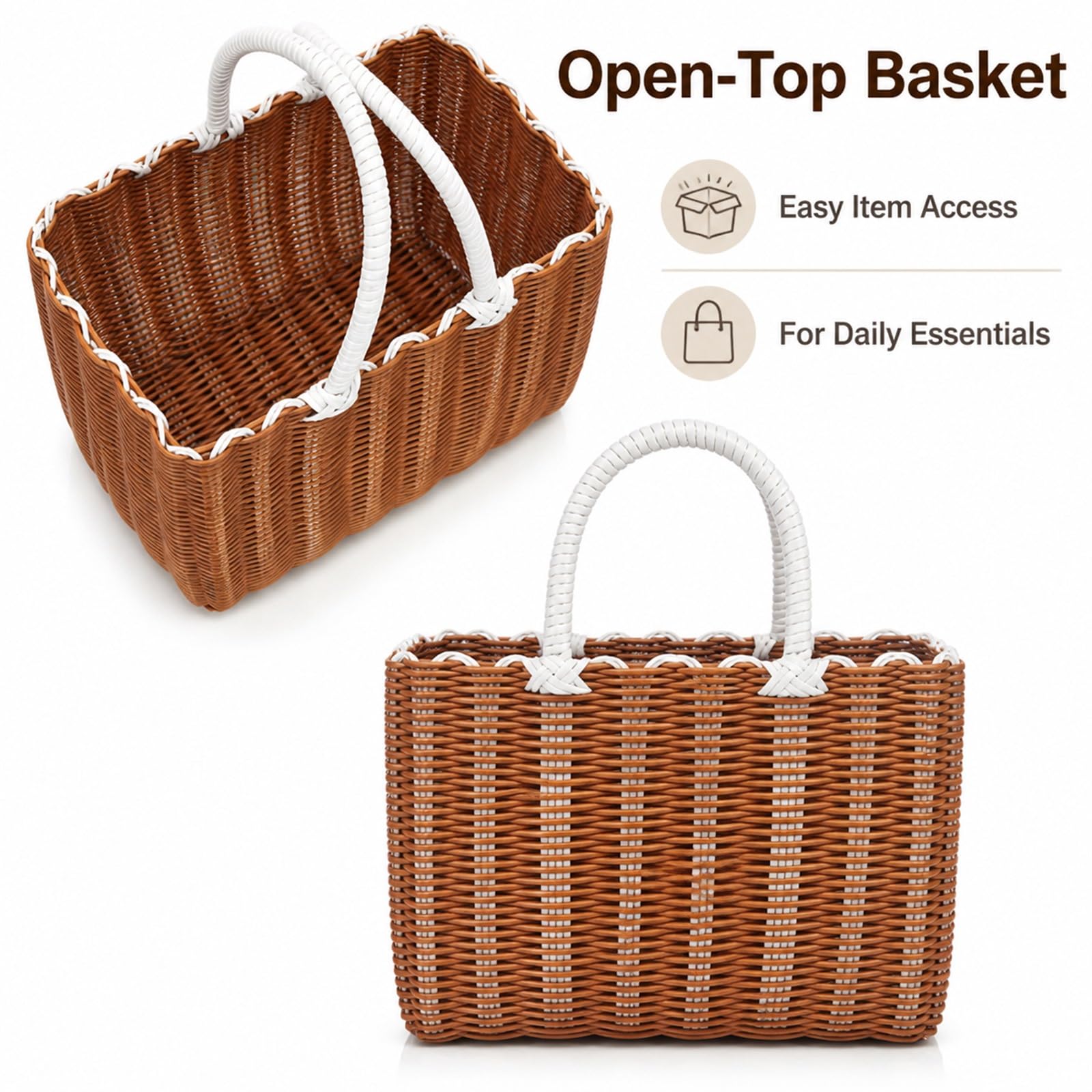Panier de plage en paille