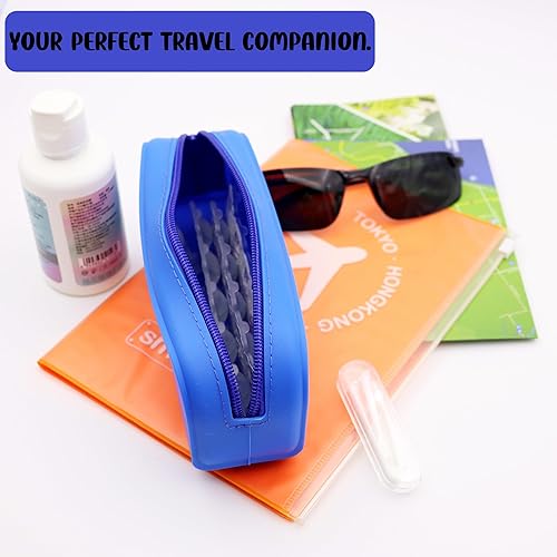 Miniatura 7 de P-40 organizador diario para lentes de contacto, estuche de viaje diario para lentes de contacto, dispensador de lentes de contacto desechable,