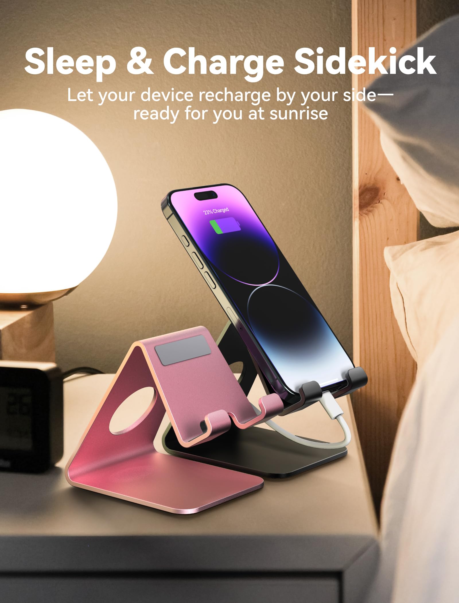 Stand Mobile Cable Holder Cable Organizer Clips Wall Mounted