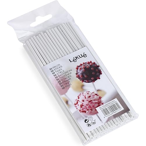 Lékué Cake Pops Stick, Pack of 50, PAL00002B01U012