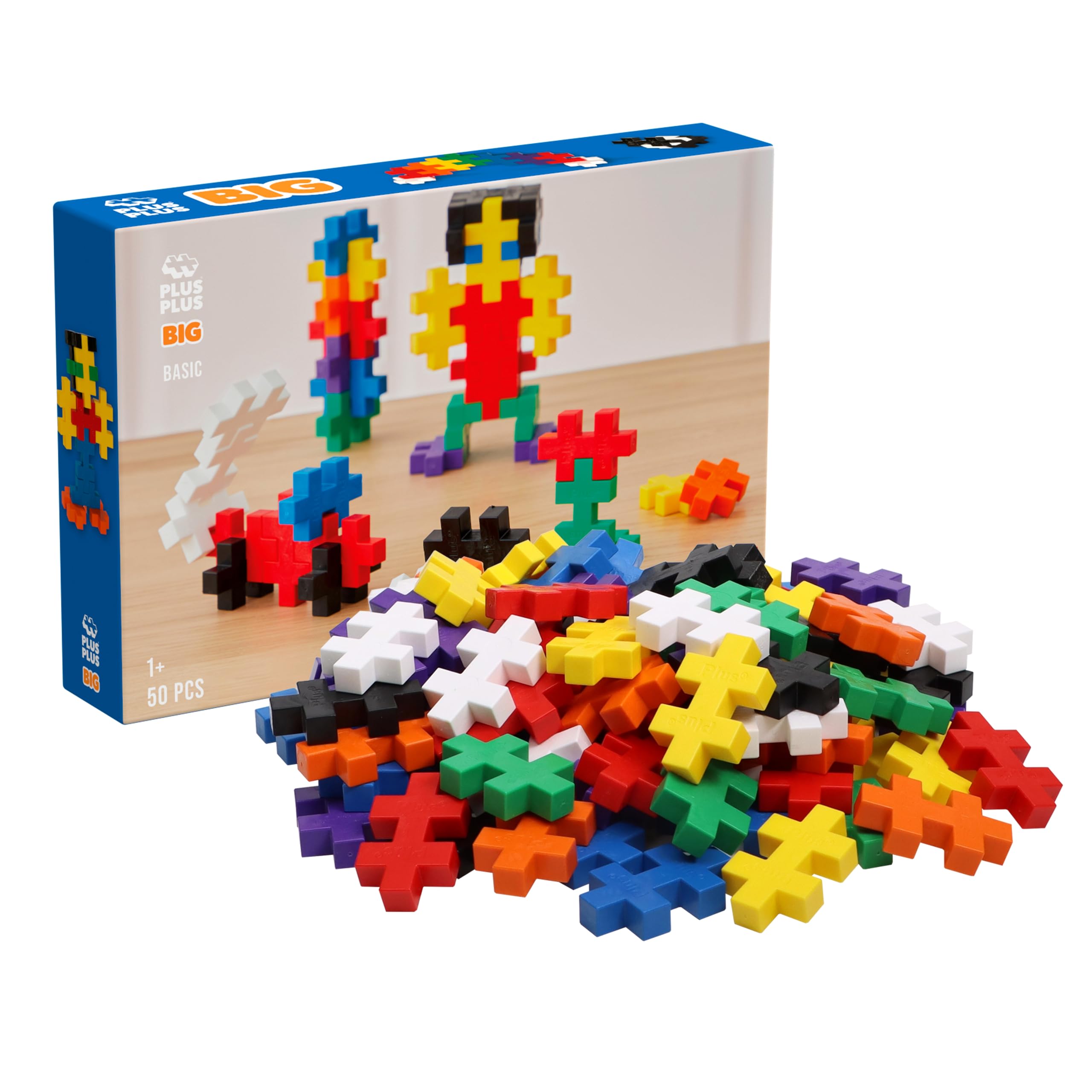 Plus-Plus Basic Mix (50pcs) — image 1