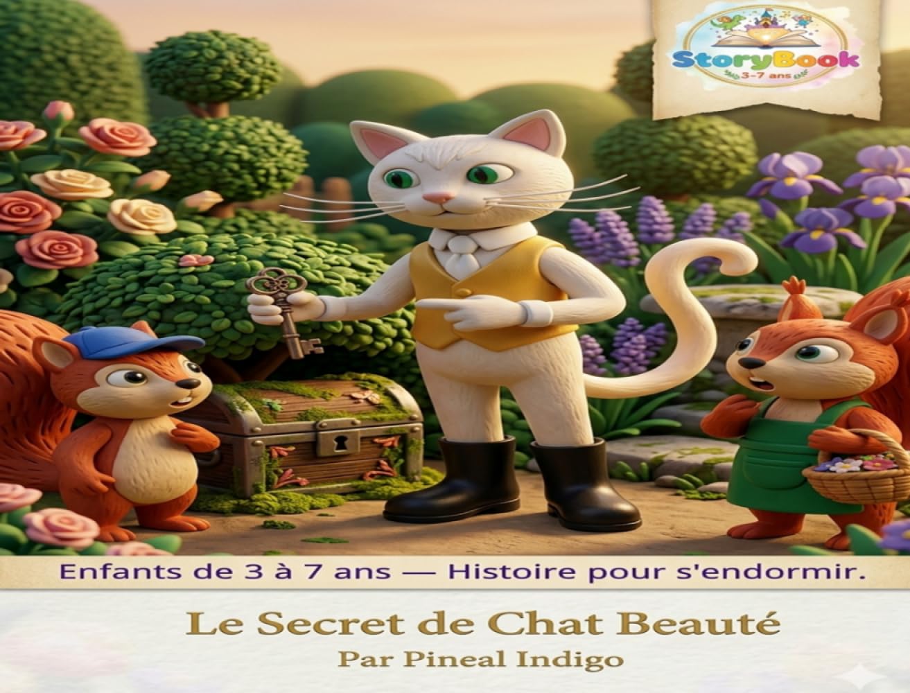 Le Secret de Chat Beaute: Album illustré pour enfants de 3 à 7 ans – Histoire douce pour s'endormir. (Rituel du Dodo ''Mon Petit Storybook: Histoires pour s'endormir'' Contes illustrés pour Enfants)